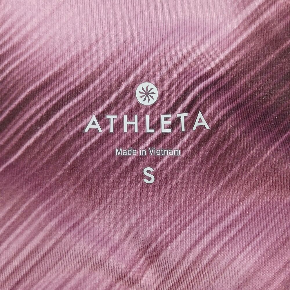 Athleta High Rise Leggings Mauve Dusty Pink Yoga Pants Small - Picture 7 of 10